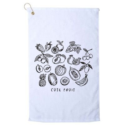 Fruity Subtle Pride Subtle Queer Subtle Bi Golf Towel