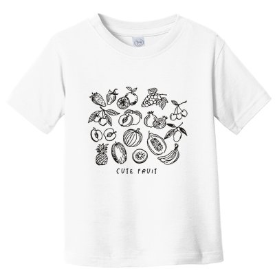 Fruity Subtle Pride Subtle Queer Subtle Bi Toddler T-Shirt