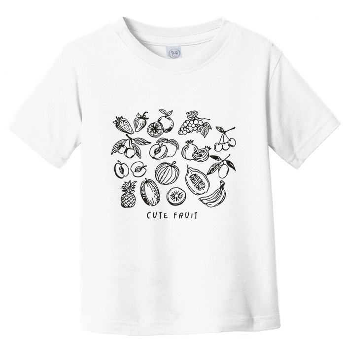 Fruity Subtle Pride Subtle Queer Subtle Bi Toddler T-Shirt