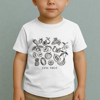 Fruity Subtle Pride Subtle Queer Subtle Bi Toddler T-Shirt