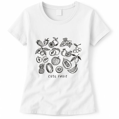 Fruity Subtle Pride Subtle Queer Subtle Bi Womens T-Shirt