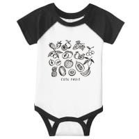 Fruity Subtle Pride Subtle Queer Subtle Bi Infant Baby Jersey Bodysuit