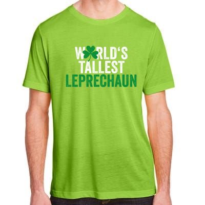 Funny St Patrick's Day Gnome World's Tallest Leprechaun Great Gift Adult ChromaSoft Performance T-Shirt