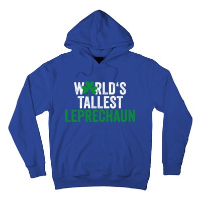 Funny St Patrick's Day Gnome World's Tallest Leprechaun Great Gift Hoodie