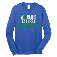 Funny St Patrick's Day Gnome World's Tallest Leprechaun Great Gift Long Sleeve Shirt