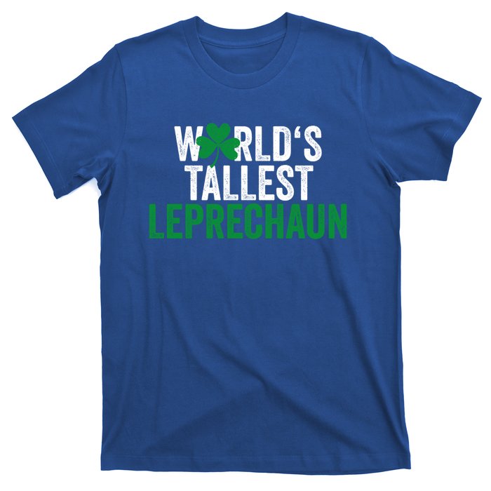 Funny St Patrick's Day Gnome World's Tallest Leprechaun Great Gift T-Shirt