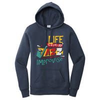 Funny Sax Player Gifts Jazz Music Saxophone Women's Pullover Hoodie