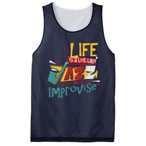 Funny Sax Player Gifts Jazz Music Saxophone Mesh Reversible Basketball Jersey Tank