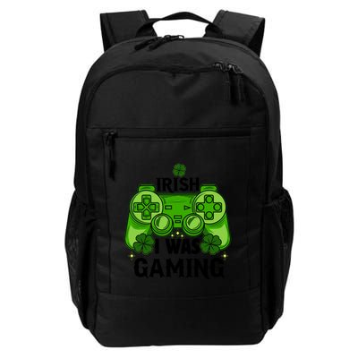 Funny St Patricks Day Irish I Was Gaming Backpack