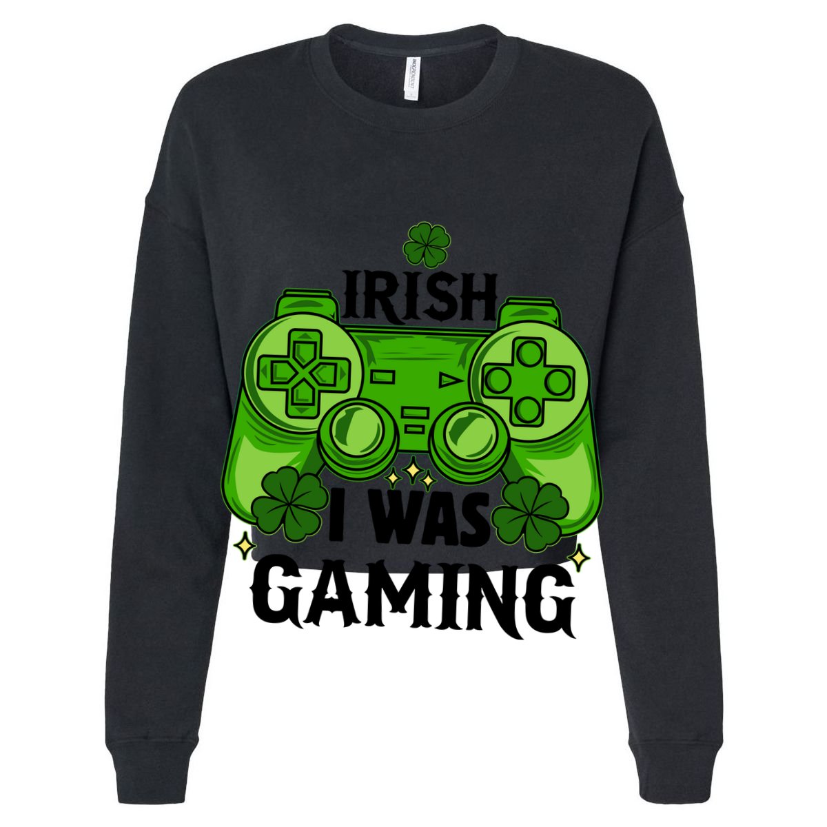Funny St Patricks Day Irish I Was Gaming Golf Towel