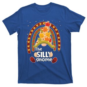 Funny Silly Pumpkin Gnome Pjs Fall Family Matching Cute Gift T-Shirt