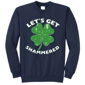 Funny St Patricks Day With Lets Get Shammered Sweatshirt