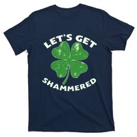 Funny St Patricks Day With Lets Get Shammered T-Shirt