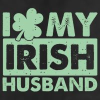 Funny St Patrick's Day I Love My Irish Husband Lucky Shamrock Clover 15oz Campfire Ceramic Mug