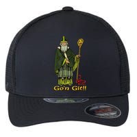 Funny St Patricks Day Funny Go'n git st patrick Flexfit Unipanel Trucker Cap