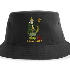 Funny St Patricks Day Funny Go'n git st patrick Sustainable Bucket Hat