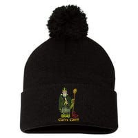 Funny St Patricks Day Funny Go'n git st patrick Pom Pom 12in Knit Beanie