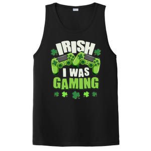 Funny St Patrick's Day Irish I Was Gaming PosiCharge Competitor Tank