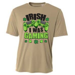 Funny St Patrick's Day Irish I Was Gaming Cooling Performance Crew T-Shirt