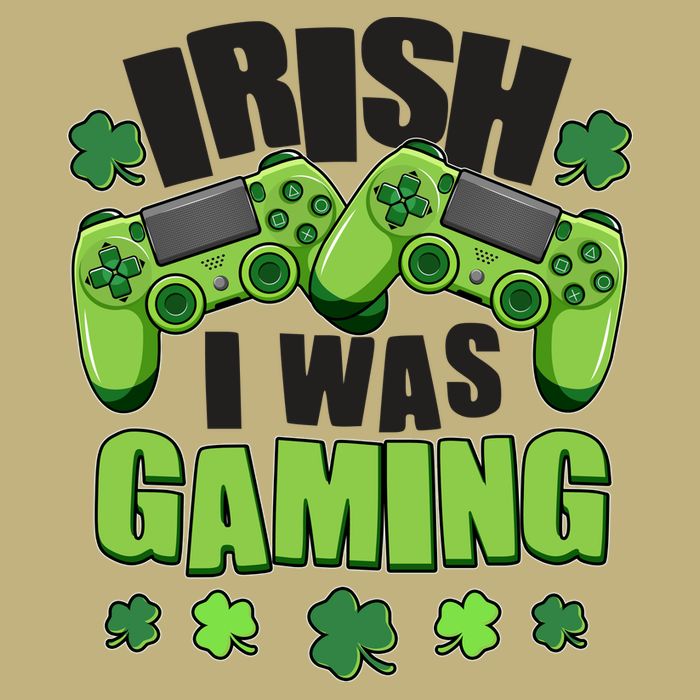 Funny St Patrick's Day Irish I Was Gaming Cooling Performance Crew T-Shirt