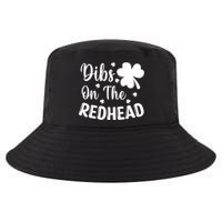 Funny St Patricks Day Irish Shamrock Dibs On The Redhead Cool Comfort Performance Bucket Hat