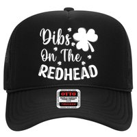 Funny St Patricks Day Irish Shamrock Dibs On The Redhead Trucker Hat