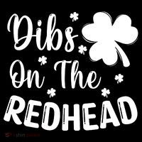 Funny St Patricks Day Irish Shamrock Dibs On The Redhead Wool Snapback Cap