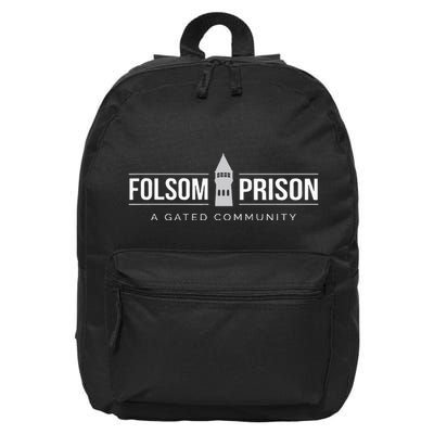 Folsom State Prison For Prison State Correctional Warden 16 in Basic Backpack