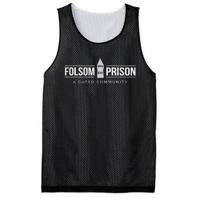 Folsom State Prison For Prison State Correctional Warden Mesh Reversible Basketball Jersey Tank