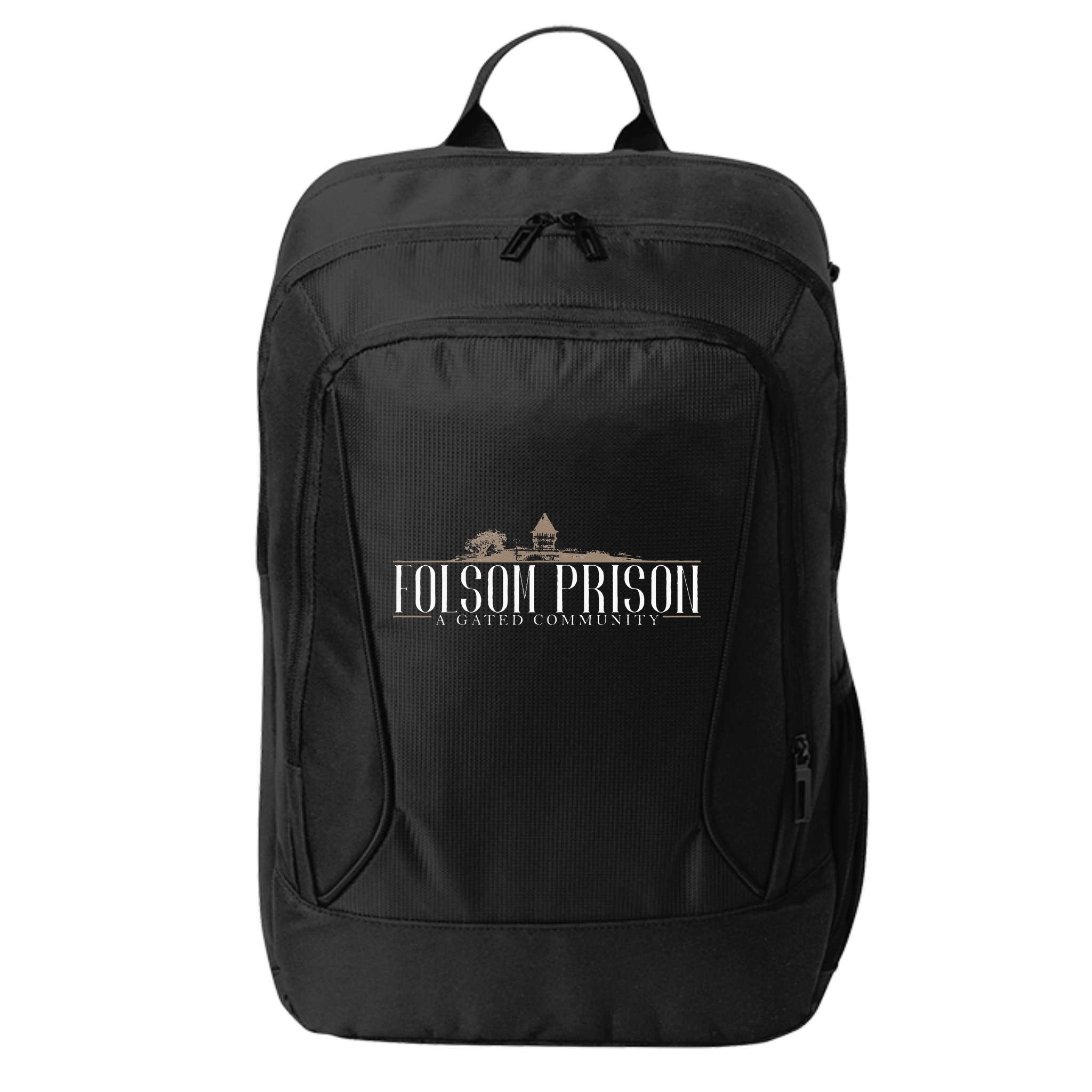 Folsom State Prison Prison State Correctional Warden City Backpack