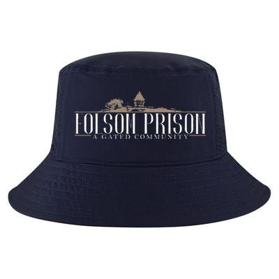 Folsom State Prison Prison State Correctional Warden Cool Comfort Performance Bucket Hat