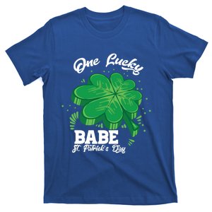 Family St Patrick's Day Costume One Lucky Babe Cool Gift T-Shirt