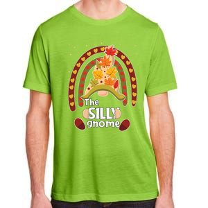 Funny Silly Pumpkin Gnome Pjs Fall Family Matching Gift Adult ChromaSoft Performance T-Shirt