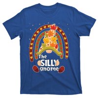 Funny Silly Pumpkin Gnome Pjs Fall Family Matching Gift T-Shirt