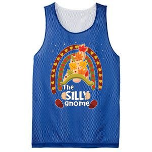 Funny Silly Pumpkin Gnome Pjs Fall Family Matching Gift Mesh Reversible Basketball Jersey Tank