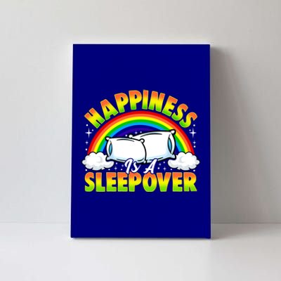 Funny Sleepover Party Happy Fun Birthday Slumber Party Meaningful Gift Canvas