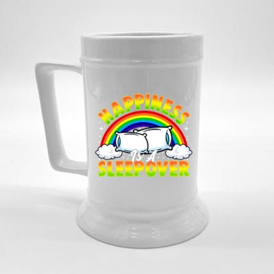 Funny Sleepover Party Happy Fun Birthday Slumber Party Meaningful Gift Beer Stein