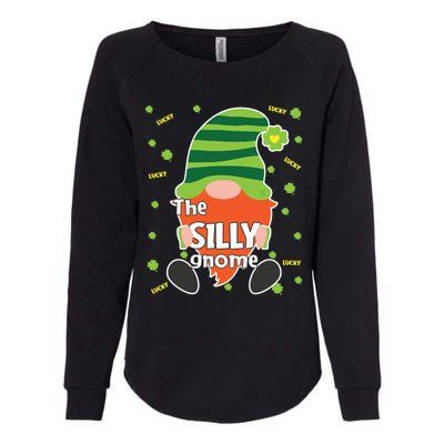 Funny St Patricks Day Silly Gnome Matching Gift Great Gift Womens California Wash Sweatshirt