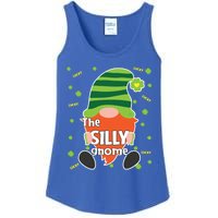 Funny St Patricks Day Silly Gnome Matching Gift Great Gift Ladies Essential Tank