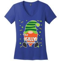 Funny St Patricks Day Silly Gnome Matching Gift Great Gift Women's V-Neck T-Shirt