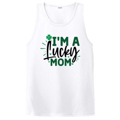 Funny St Patricks Day Quote Im A Lucky Mom PosiCharge Competitor Tank