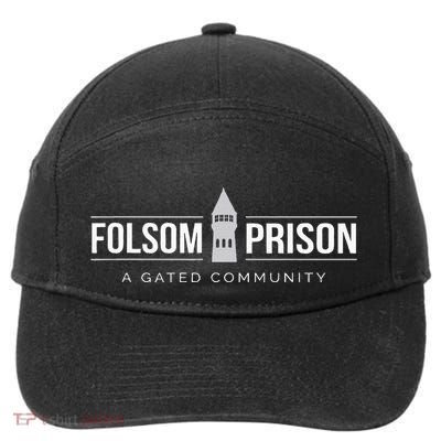 Folsom State Prison For Prison State Correctional Warden 7-Panel Snapback Hat