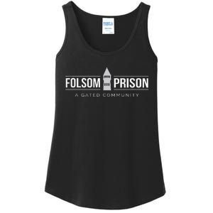 Folsom State Prison For Prison State Correctional Warden Ladies Essential Tank