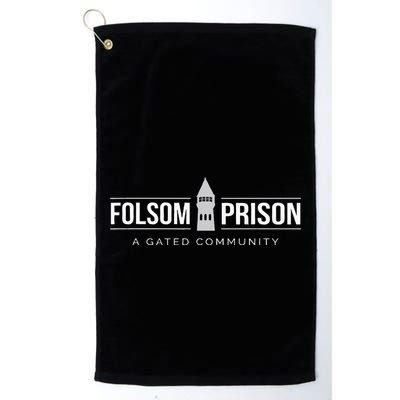 Folsom State Prison For Prison State Correctional Warden Golf Towel