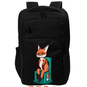 Funny Sarcastic Pun ZERO FOXS GIVEN, Impact Tech Backpack