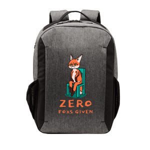 Funny Sarcastic Pun ZERO FOXS GIVEN, Vector Backpack