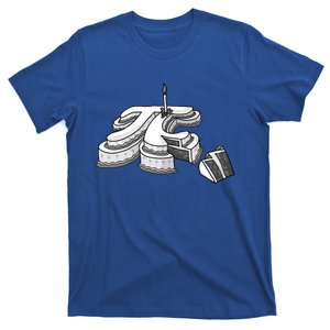 Funny Slice Pi Day Gift Cool Math Teacher Cake Gift T-Shirt