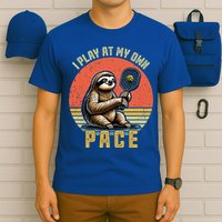 Funny Sloth Pickleball Player And Paddleball Gift T-Shirt