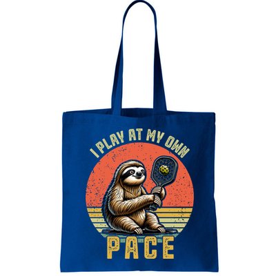 Funny Sloth Pickleball Player And Paddleball Gift Bag