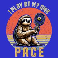 Funny Sloth Pickleball Player And Paddleball Gift Bag